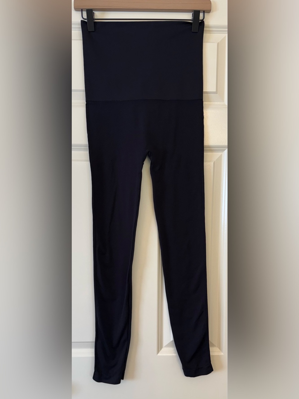 Belly Bandit Maternity Leggings Black Size Small High Waist Bump Support